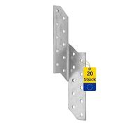 DMX lk3 de équerres renvoyées de gauche de Chevron, grand Pack, Lot de 20, 32 x 210 x 2,0 mm, 4663