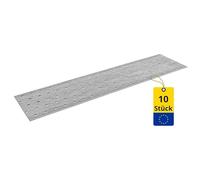 DMX pp16 Plaque perforée 400 x 100 x 2,0 mm/Grand pack de 10 unités, 4416
