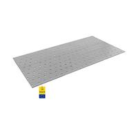 DMX PP25 Plaque perforée 200 x 400 x 2,0 mm/Grand pack, Lot de 10, 4425