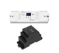 DMX512 to SPI converter decoder SPI controller compatible with various digital IC LED light strip pixel light strip DC 5-24V(DS-L Only)