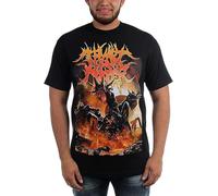 DMXQFRR Men's T-Shirt Thy Art is Murder Mens Hate T Shirt Manches Courtes(Small)