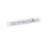 DMYQJY Auto Emblème pour Citroen Jumpy 2016-2023, Emblème de Capot Avant de Coffre Arrière Latéral Badge Emblème Badge 3D Logo Autocollant en Letter de Voiture Accessoires, Citroen-Silver
