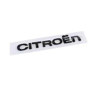 DMYQJY Emblème pour Citroën Jumpy 2016-2023, Noir, Plastique, Emblème de Capot Avant de Coffre Arrière Latéral, Badge 3D, Logo Autocollant en Letter de Voiture, Accessoires pour Citroën
