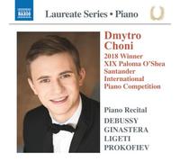 Dmytro Choni – Piano Laureate Recital – CD – NAXOS