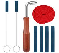 DMZK 8PCS Accordage Piano, Kit d'Accordage de Piano, Clé d'accord pour Instrument, Ruban de Bâton Silencieux en Caoutchouc de Piano, Outil Accordeurs de Piano