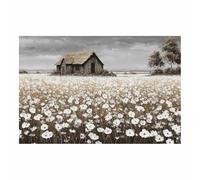 DMZPKZB Décoration murale de paysage naturel Réflexions du mont Shuksan belle peinture de paysage, œuvre d'art moderne, pour salon, chambre, bureau, salle de bain(Multicolore)-80x120cm Sans cadre