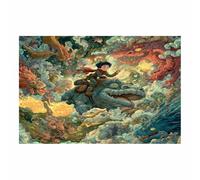 DMZPKZB Tableaux de salon modernes Blues Pavilis Convient pour la salle de bain, l'art mural, l'art mural sur toile pour le salon, la chambre à coucher(Bleu)-80x120cm