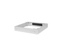 DN-19 PLINTH-6/6-1 - Plinthe pour rack - gris clair, RAL 7035 - 19"