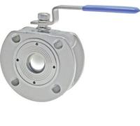 DN 40 PN 40 Acier inoxydable 1.4408 Vanne à bille à brides compacte à 2 voies