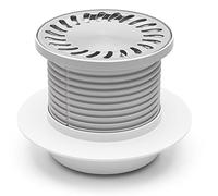DN-50 (430-L) Bonde de douche ronde en acier inoxydable 137 mm