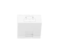 DN-93802-6-SH - Plaque - RAL 9003, blanc signal - 1 port