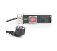 DN-95403 - Coupe-circuit (rack-montable) - CA 250 V - entrée : alimentation - connecteurs de sortie : 7 (alimentation) - 19" - 2 m cordon