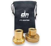 DN Autogas Parts Ensemble d’adaptateurs de remplissage de bouteille de gaz LPG - Connecteurs européens GPL ACME & DISH 21,8 mm pour le remplissage de bouteille, avec sac