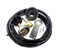 DN Autogas Parts GPL Kit de remplissage de bouteille de gaz européenne 21,8 mm avec valve anti-retour et support DISH