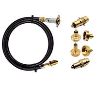 DN Autogas Parts Kit de Recharge de Bouteille de gaz GPL GPL pour Toute l'europe avec adaptateurs à baïonnette Euro Dish Acme et Mini Point de Remplissage M10