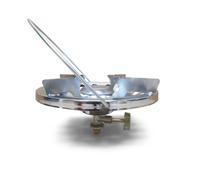 DN Autogas parts Magnum Brûleur de cuisinière sans allumage électrique, gaz de camping 16 × 1,5 avec robinet manuel