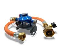 DN Autogas Parts Régulateur de gaz GPL 30 mbar 10 mm avec 450 mm G5 W21.8 Pigtail Caravan Kit pour caravane et camping-car