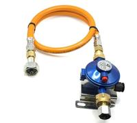 DN Autogas Parts Tuyau de gaz GPG orange haute pression 150 cm Tuyau en queue de cochon W20 RH x 20 mm LH Régulateur de gaz pour camping-car 30 mbar pour caravanes, camping-cars et bateaux - M20 x 1,5