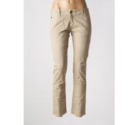 dn.sixty seven pantalons femme de couleur beige W28