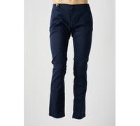 dn.sixty seven pantalons homme de couleur bleu