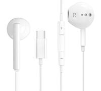 DN-Technology Casque USB C Pour Google Pixel 7A, 7 Pro, 6 Pro, 6A, 6 - Écouteurs Intra-Auriculaires Type C Avec Micro Et Contrôle Du Volume - Stéréo HiFi