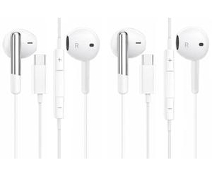 DN-Technology Casque USB C Pour Google Pixel 7A, 7 Pro, 6 Pro, 6A, 6 - Écouteurs Intra-Auriculaires Type C Avec Micro Et Contrôle Du Volume - Stéréo HiFi