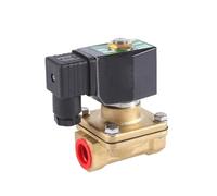 DN10 DN15 DN20 DN25 DN32 DN40 DN50 Brass IP65 Waterproof Liquid Solenoid Valve Normally Closed Normally Open Solenoid Valve(DN32,220VAC_NORMALLY CLOSED)