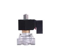 DN10 Normally Open Energy saving Solenoid Valve Water Stainless Steel 3/8" Electric Valve IP65 Fully Coil 12V 24V 220V(12VDC_NORMALLY OPEN)