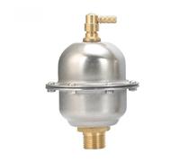 DN15-25 1/2 "3/4" 1 "BSPT mâle en laiton 304 en acier inoxydable, purgeur d'air automatique, libération de sécurité, soupape de surpression, chauffage de l'eau par canalisation(DN15 G1l2)