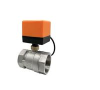DN15-50 Motorized Ball Valve 304 Stainless Steel 220V 24V 12V 2-way female thread Electric Ball Valves(24VAC_CR02)