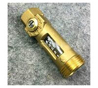 DN15 DN20 vanne solaire débit débitmètre régulateur de débit en laiton collecteur système de chauffage solaire de l'eau 3/4" tour Homme 1/2" Femme