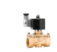 DN15-DN50 Vanne électromagnétique motorisée à économie d'énergie normalement fermée en laiton Vanne d'eau AC 220 V DC24 V 1 pièce (DN20, AC220V_NO FEVER)