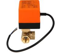 DN15 G1/2 Laiton 3 voies Vanne motorisée à bille électrique pour climatisation DC12V