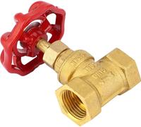 DN15 G1/2in Brass Globe Shut Off Valve Female Thread Two Seals Stop Valve for Water Gas (vanne d'arrêt en laiton G1/2in pour l'eau et le gaz)