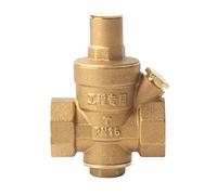 DN20 3/4 Inch Water Pressure Regulator Valve | Adjustable 1.6MPa High for Home Plumbing/Irrigation Systems | Brass Construction, Extended Service Life