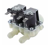 DN20 G3/4 1 en 2 DC 12V 24V AC 220V pression double électrovanne d'entrée d'eau électrique normalement fermée for Machine à laver pièces(DC12V)