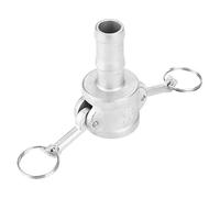 DN20 G3/4 Accouplement Camlock 1pc Acier Inoxydable 316 Type C Adaptateur Camlock Accouplement Extrémité Femelle x Barb mâle
