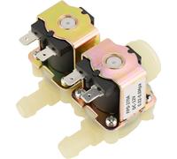 DN20 G3/4 DC 12V Normalement fermée Électrovanne à double tête d'admission d'eau pour machine à laver