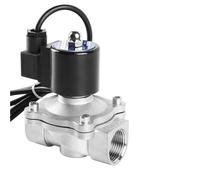 DN20 IP68 Électrovanne sous-marine en acier inoxydable pour ligne d'eau 1,9 cm Normalement fermée Vanne de fontaine dansante (12 VDC-fermée)