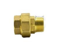 DN25 G 1" BSPP Female to Male Brass Socket Union Coupler Connector Adapter Water Gas Oil