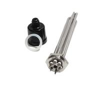 DN32 DN40 Réchaud Électrique À Immersion For Liquide, Résistant À L'eau, Chauffage Rapide, 220 V/380 V, Filetage En Acier Inoxydable 304, 3 KW, 4,5 KW, 6 KW, 9 KW, 12 KW(DN32,380V,4.5KW 210mm)