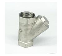 DN40 1-1/2" BSP Female Thread 304 Stainless Steel Inline Y Filter Strainer 229 PSI