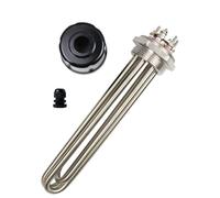 DN40 1.5 pouces thermoplongeur élément chauffant électrique instantané réservoir d'eau tubulaire 1 pièces(220V,6KW 290mm)