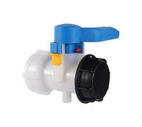 DN40/50/80 vanne papillon 1000L IBC réservoir conteneur adaptateur jardin Agriculture Irrigation approvisionnement en eau robinet contrôleur d'eau(2")