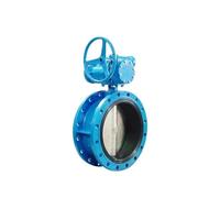 DN40-500 1.5 ''-20'' fonte Ductile SS304/316 corps tige de disque assemblage-Style à bride extrémité de Joint mécanique vanne papillon eau gaz