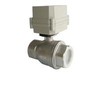 DN40 Electric Ball Valve 2 Way 1-1/2'' SS304 Motor Operated Valve AC110V-230V 3/4/7 Wires with signal feedback CE Certified(BSP_AC110V-230V_CR704)
