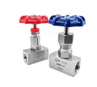 DN6 DN10 DN15 DN20 DN25 Stainless Steel Needle Valve Female Thread Instrumentation J13W-160P Globe Valves M12*1.5 M20*1.5(DN10)