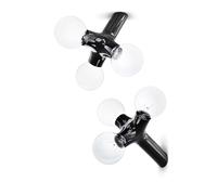 DNA Applique murale/plafonnier Single-3 Noir Next - 4251908500772