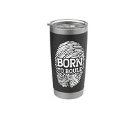 Dna Born for Boule Empreinte Boules De Pétanque Gobelet isotherme en acier inoxydable double paroi