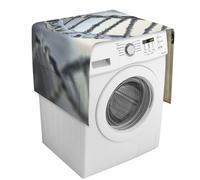 DNA Chain Housse de protection pour machine à laver avec poches de rangement pour lave-linge et sèche-linge 137,9 x 52,1 cm